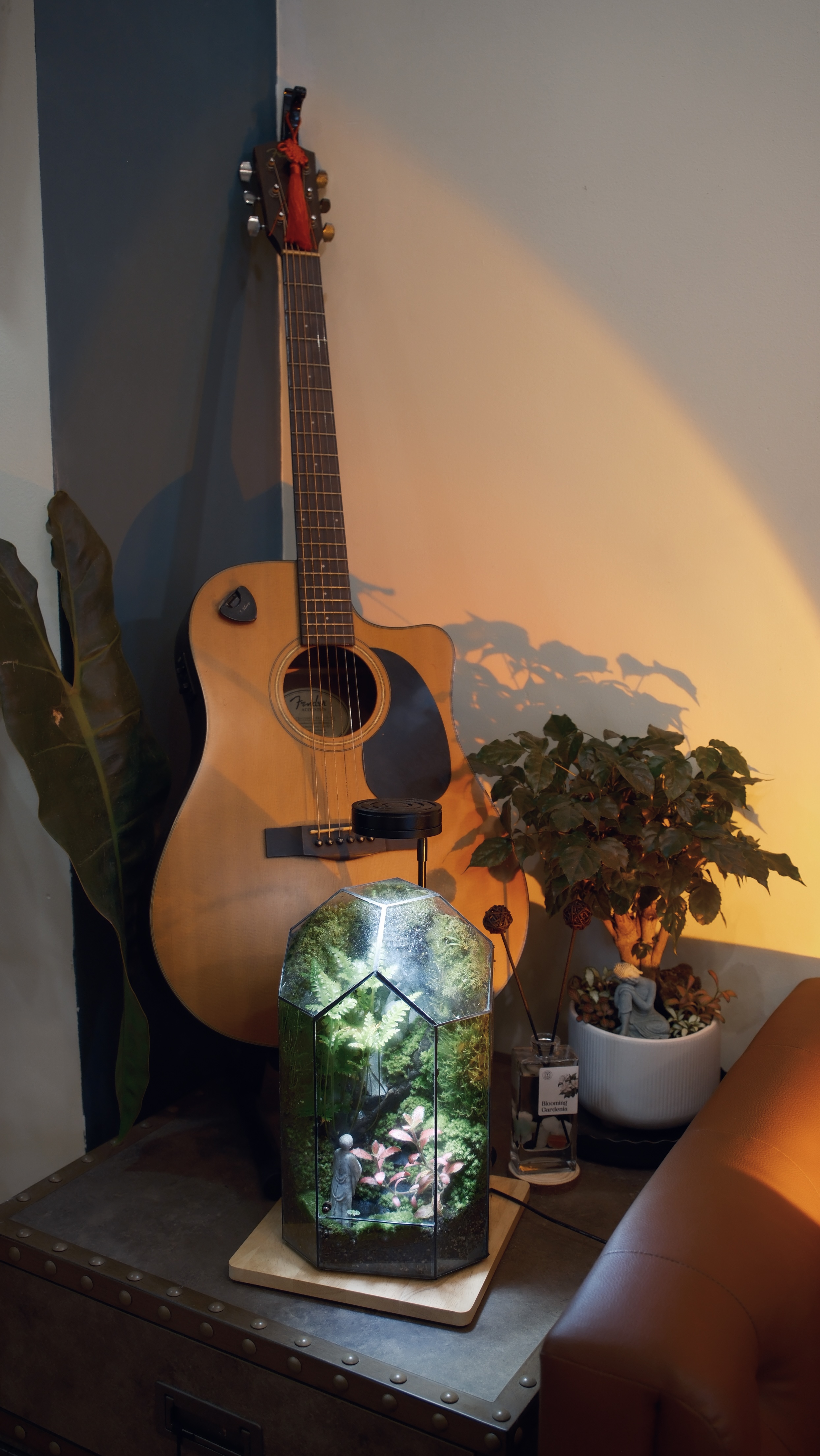 Studio Decor and Guitar